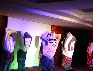 跨越祥和，超越自我—2013春節(jié)聯(lián)歡--行政處